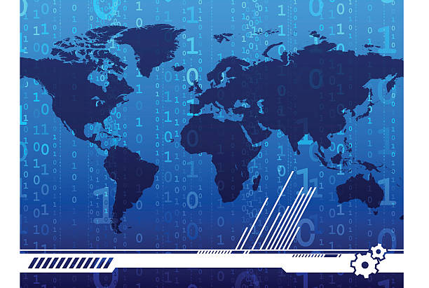 global digital hintergrund. - film sprocket technology financial figures stock-grafiken, -clipart, -cartoons und -symbole