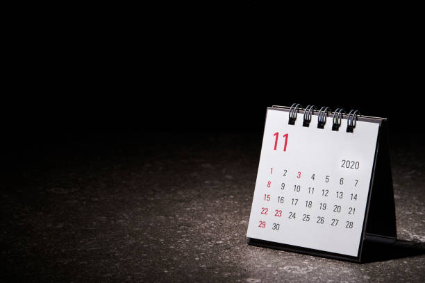 istock 2020 November calendar 1181117910
