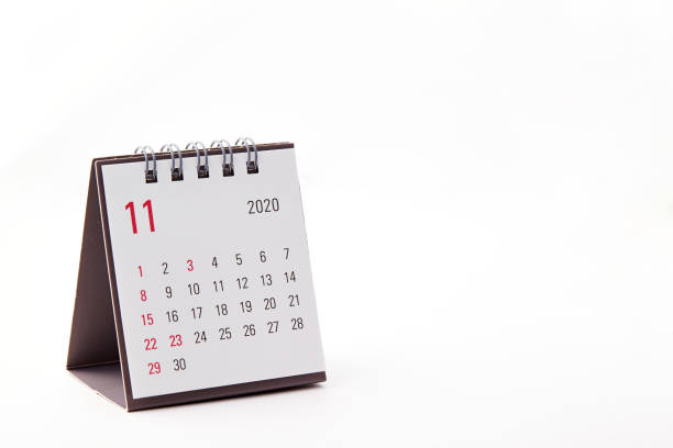 istock 2020 November calendar 1181117979
