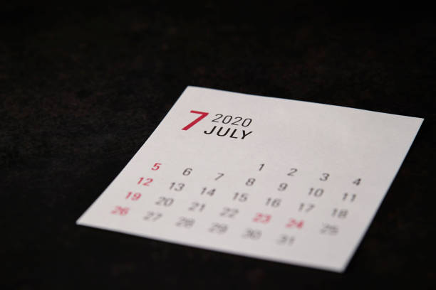 istock 2020 July calendar 1181118252