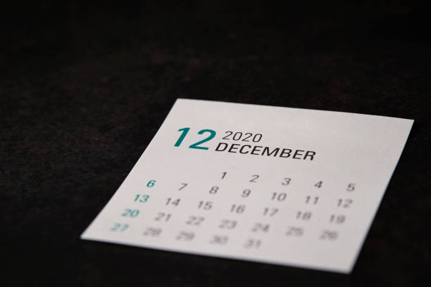 istock 2020 December calendar 1181118297