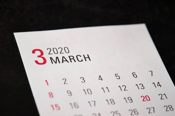 istock 2020 March calendar 1181118866