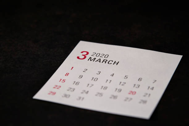 istock 2020 March calendar 1181118867