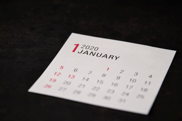 istock 2020 January calendar 1181118898