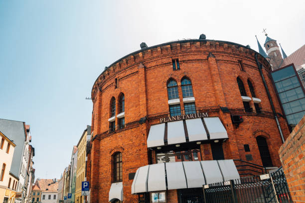 Torun, Poland - June 11, 2019 : Planetarium at old town