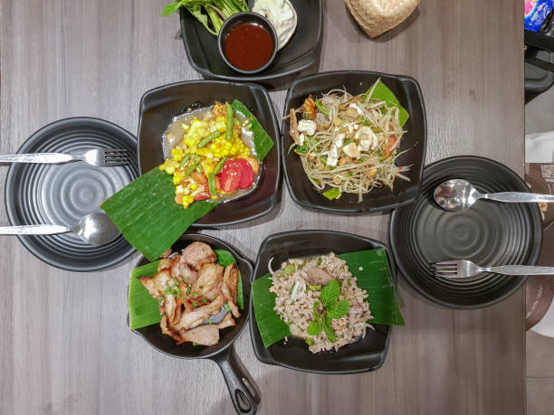 istock Set of Thai food 1181123644