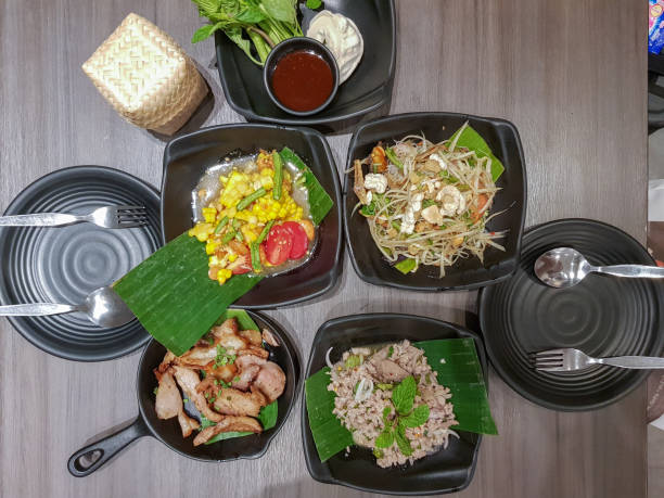 istock Set of Thai food 1181123704