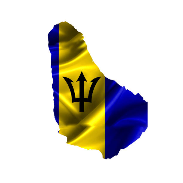 Barbados map Barbados map barbados map stock pictures, royalty-free photos & images