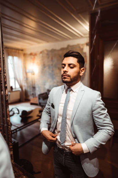 istock turkish business man in front of the mirror 1181146084