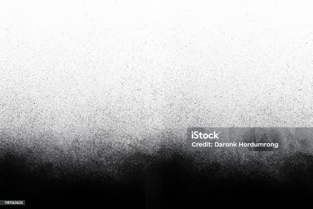 Abstrakt von schwarz Spray Farbe Splatter - Lizenzfrei Texturiert Stock-Foto