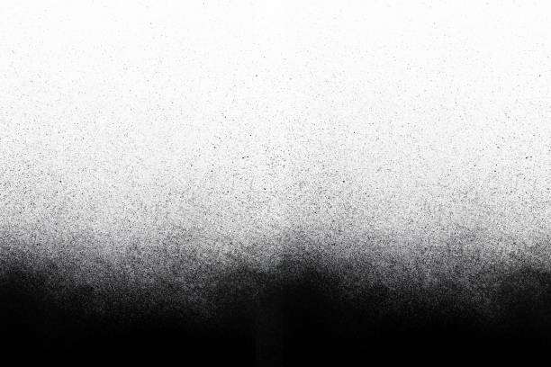 ブラックスプレーカラースプラッタのアブストラクト - 埃 写真 ストックフォトと画像