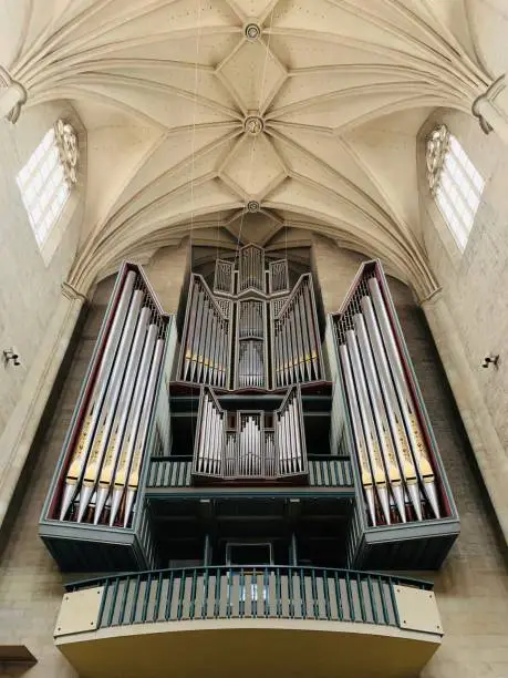 Organ of St. Andrew's Church in Hildesheim