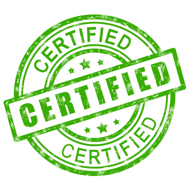 istock Certified stamp. Green grunge certified stamp. Icon illustration. 1181174837