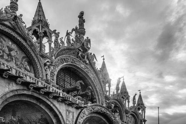 San Marco square Basilica carving