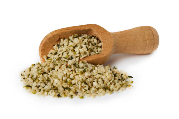istock Organic hemp seeds 1181181071