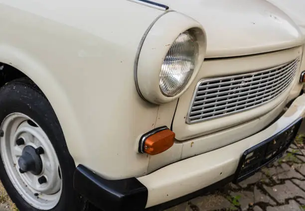 Old Trabant from Zwickau in Saxony