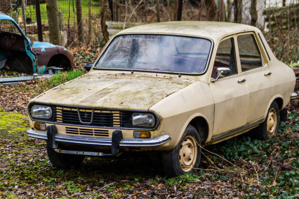 istock Old Romania Car 1181183545