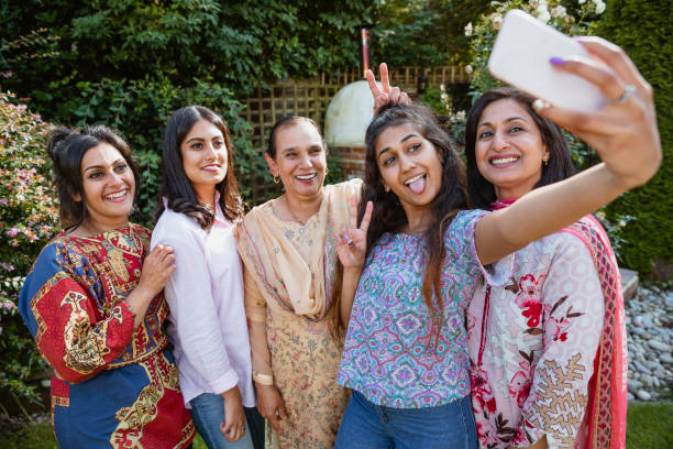 istock Silly Selfies In The Garden 1181194783