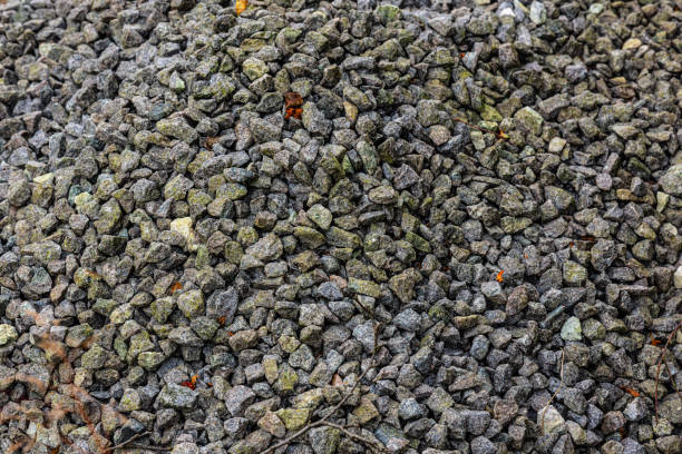 istock Pile of gravel that has not beed touched for a while. 1181205021