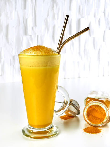 istock Homemade turmeric latte 1181206425