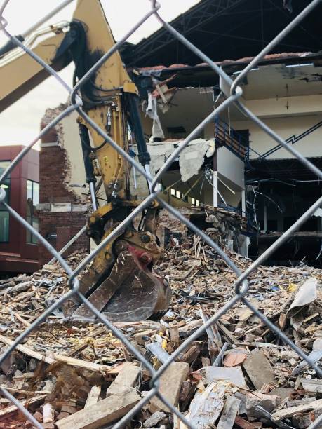 istock Demolition out with the old 1181207398