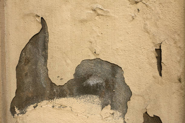 istock Yellow grunge concrete wall background 1181211378
