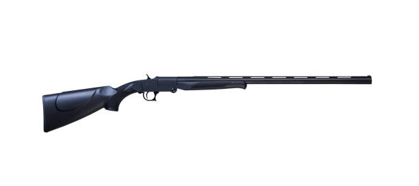 istock Modern bolt carbine isolated in white background 1181212949