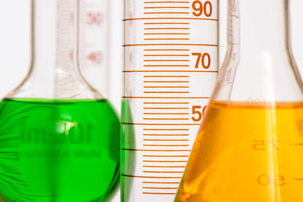 Test tubes: colorful abstract