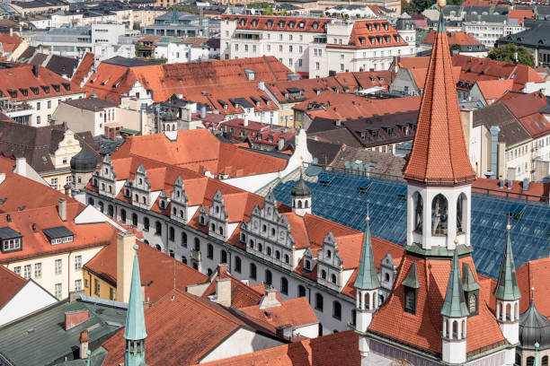 istock Munich Rooftops in the Fall - Bavaria, Germany 1181214378