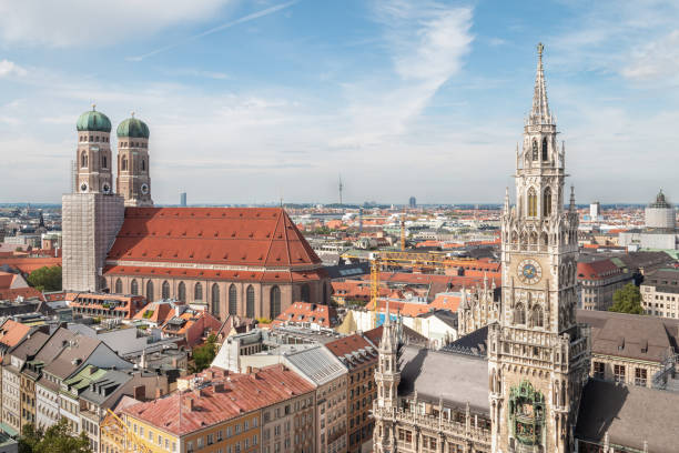 istock Downtown Munich Cityscape - Bavaria, Germany 1181214858