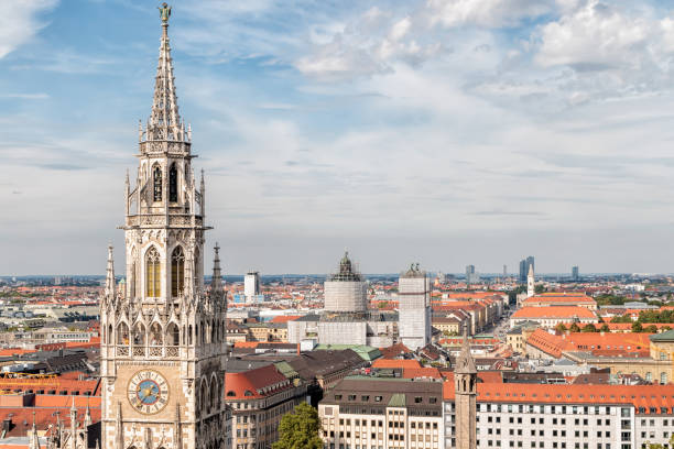 istock Downtown Munich Cityscape - Bavaria, Germany 1181215048
