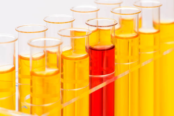 glassware in scientific laboratory