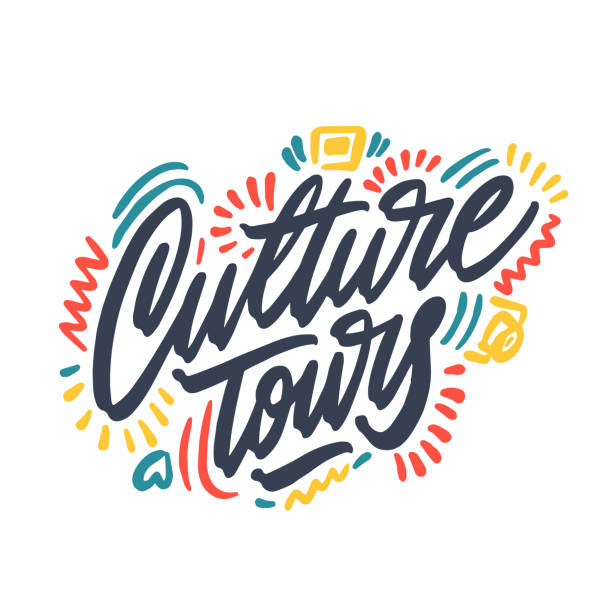 Hand drawn lettering inscription culture tours. Inspirational calligraphic text Hand drawn lettering inscription culture tours. Inspirational calligraphic text mt rainier stock illustrations