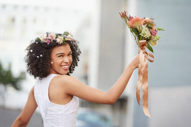 off do mojego nowego życia jako szczęśliwa żona - wedding black american culture bride zdjęcia i obrazy z banku zdjęć