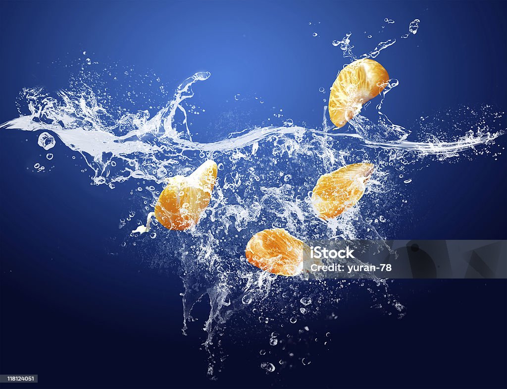 mandarines de l'eau - Photo de Mandarine libre de droits