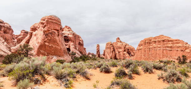 istock Rock formations in Arches National Park, Utah 1181242918
