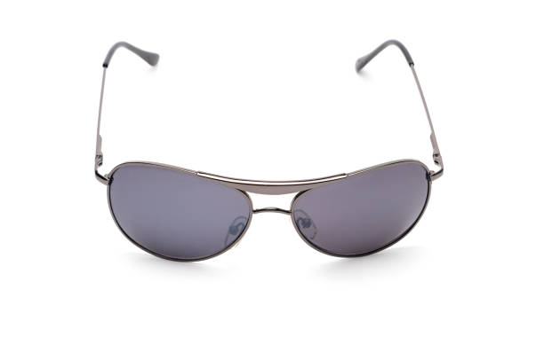 istock Elegant sunglasses on a white background 1181245327