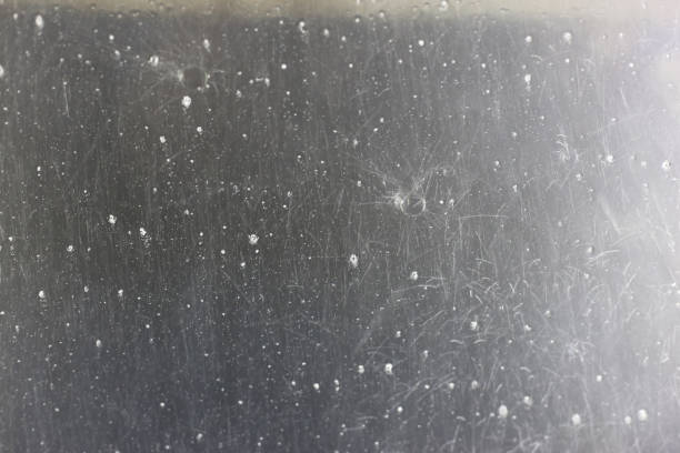 istock Abstract View from Inside a Car Being Washed - Water, Soap, etc. on the Windshield 1181247199