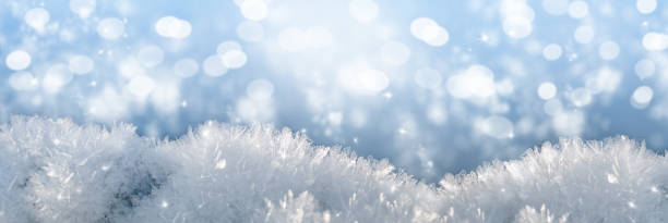 istock macro snow background, festive mood 1181250016