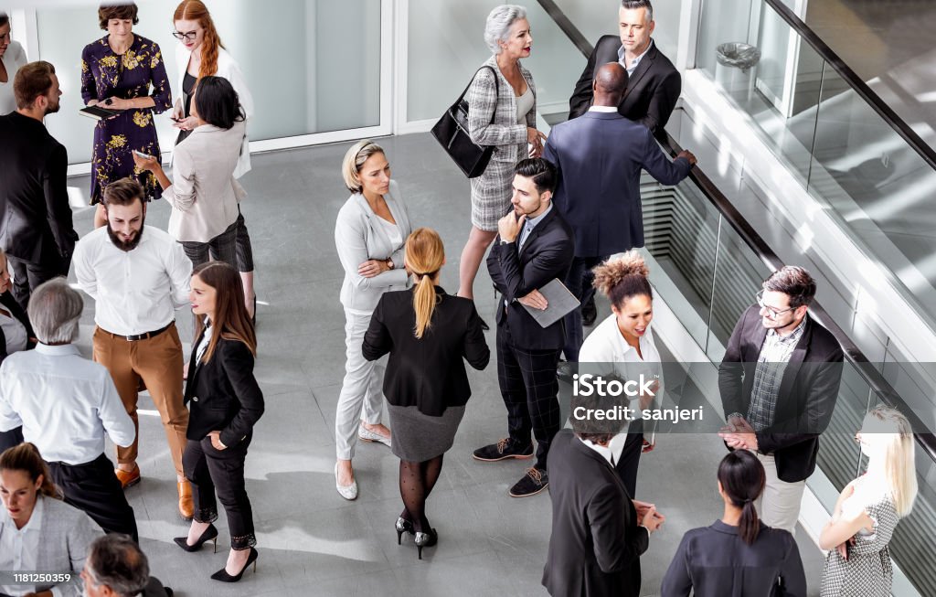 Business People Business People at a Conference Event Event Stock Photo