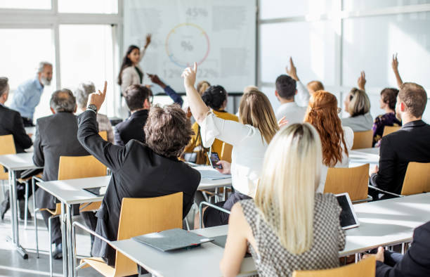 istock Business People at a Seminar 1181252525