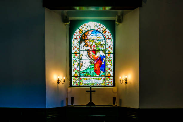 istock Chapel Interior, Small Cemetery, Montevideo, Uruguay 1181252624