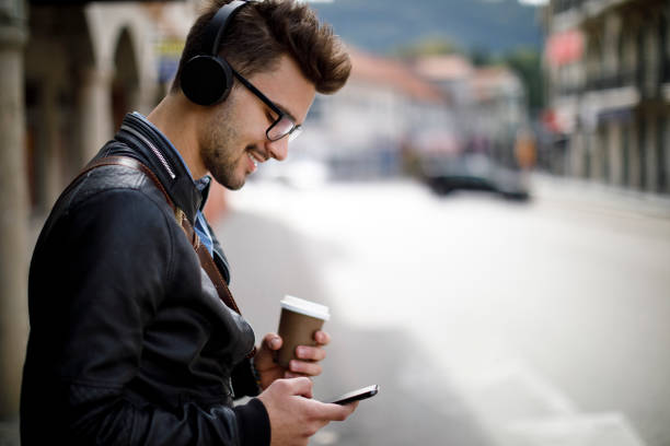 istock Young happy man communting to work 1181254954