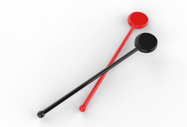 istock Promotional cocktail stirrer for branding. 3d render illustration. 1181257701