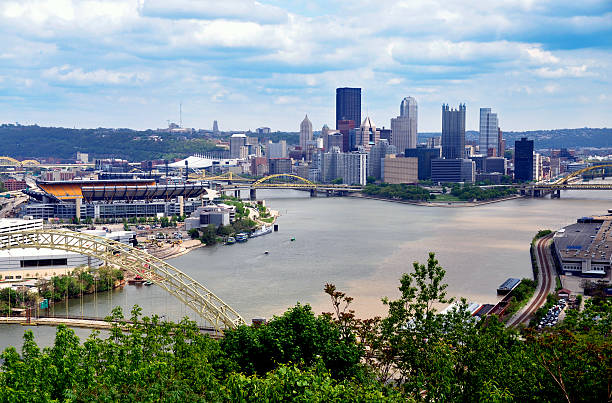 Pittsburgh Skyline stock photo