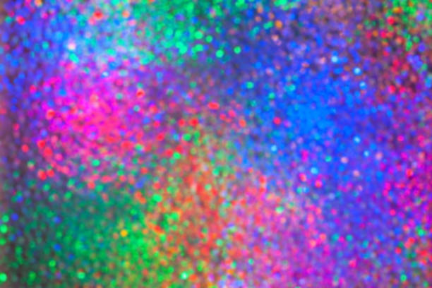 istock abstract colorful lights for celebration textured glass, blurred 1181261022