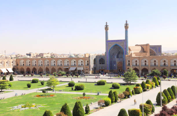 istock Imam Mosque and Naqsh-e Jahan Square, Isfahan, Iran 1181261134