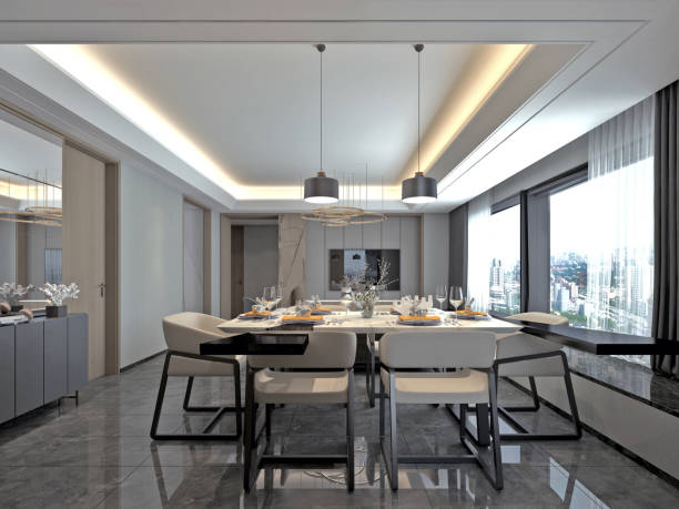istock 3d render of living and dining room 1181262314