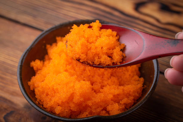 masago, japanese raw fish roe for sushi