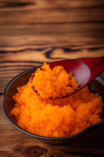 masago, japanese raw fish roe for sushi